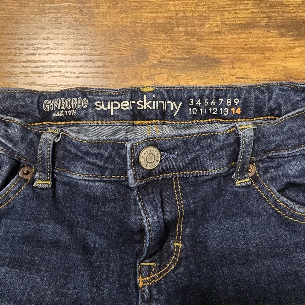 Gymboree girls size 14 super skinny jeans